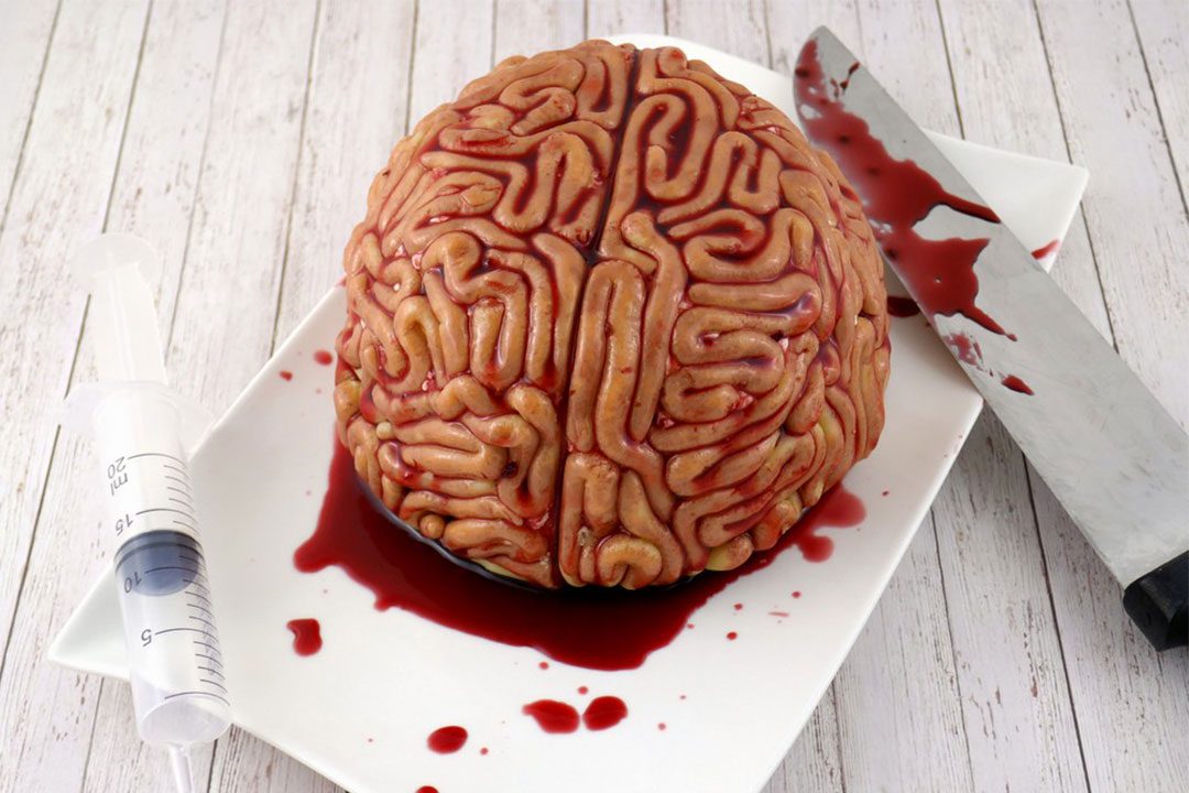 Cerebro de la selva negra - Receta de Halloween