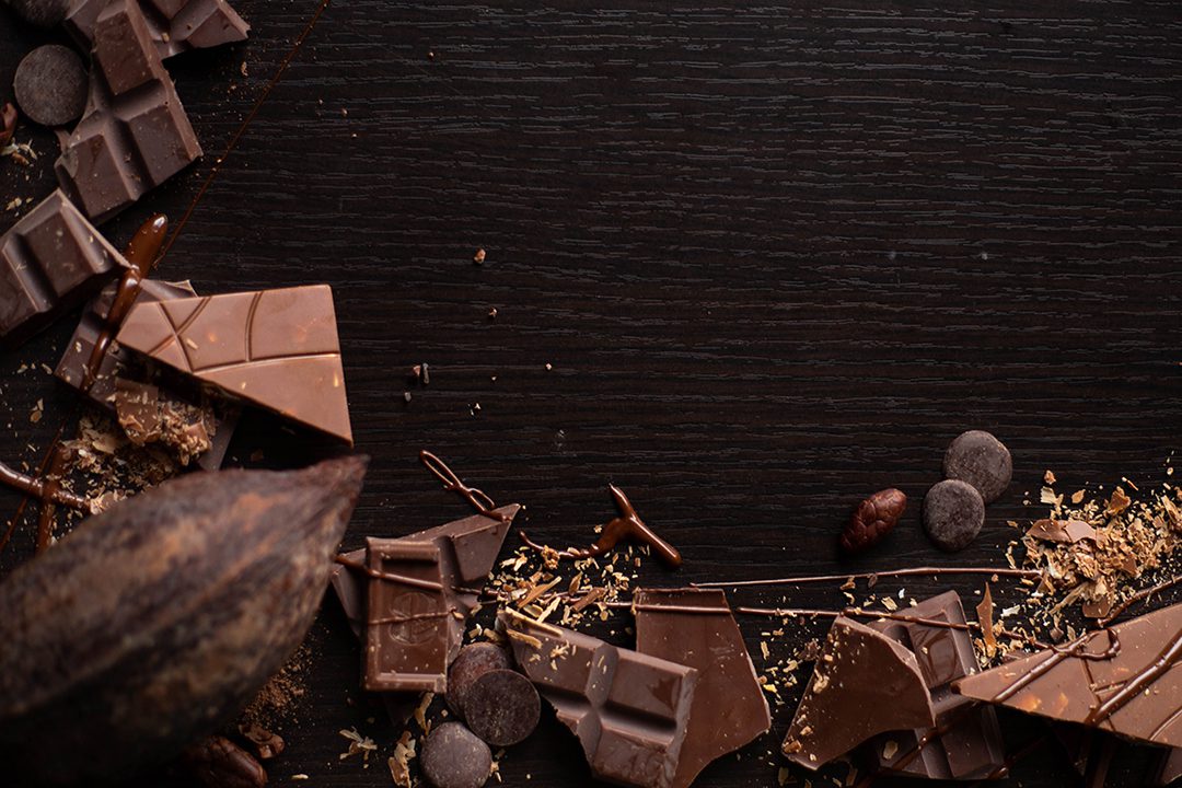 El chocolate en la cocina salada