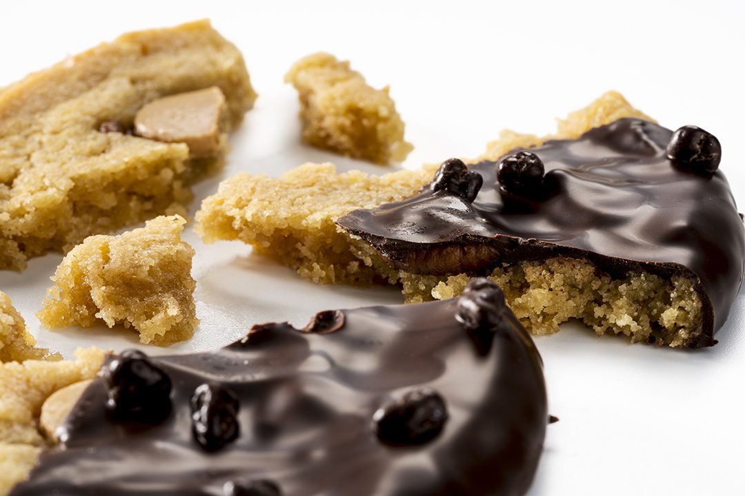 Galletas con frutos secos y chocolate