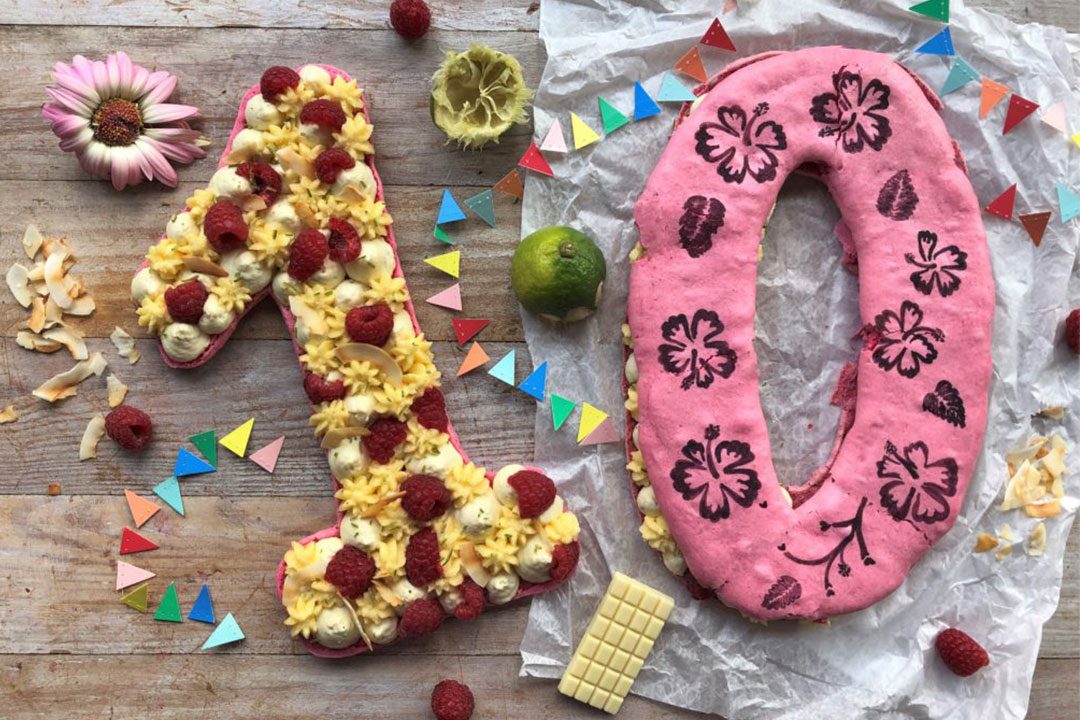 Number Cake: coco