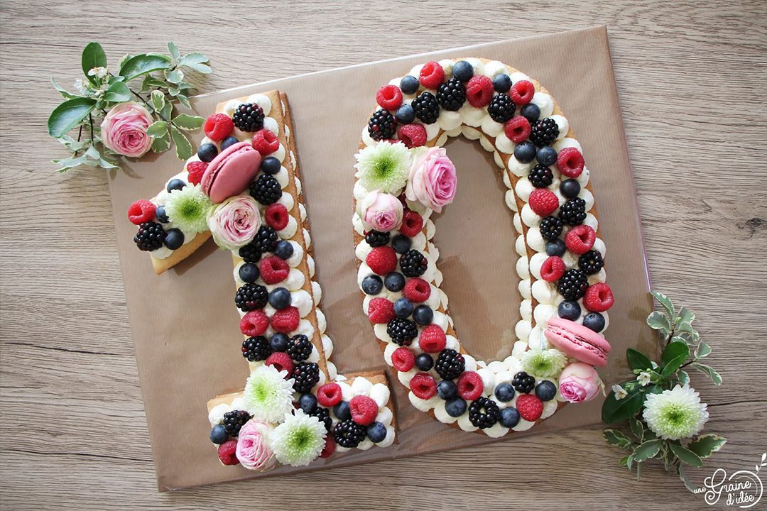 Pastel de números