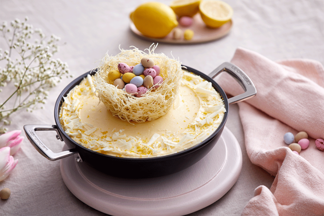 Receta Pastel de Pascua de Chocolate Blanco y Limón