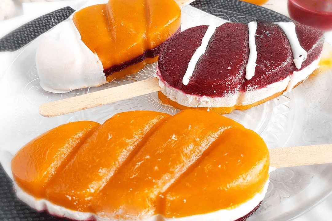 Receta de helado de mango