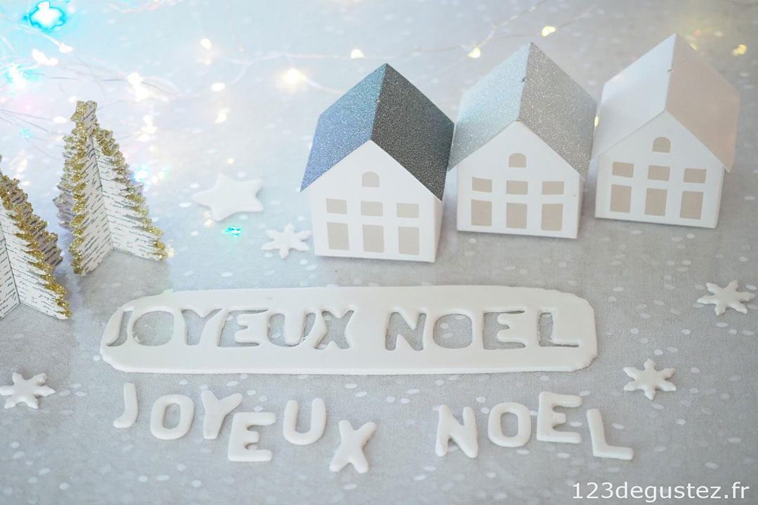 ¿Cómo hacer una decoración de pasta de azúcar para Navidad?