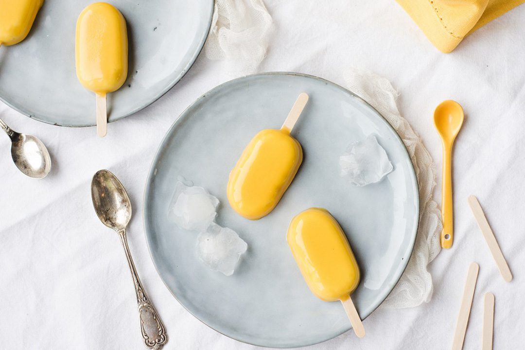 Paletas de maracuyá