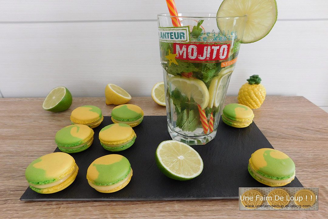 Macarrones de mojito