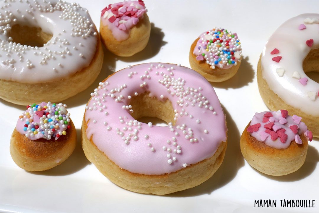 Donas al horno con glaseado