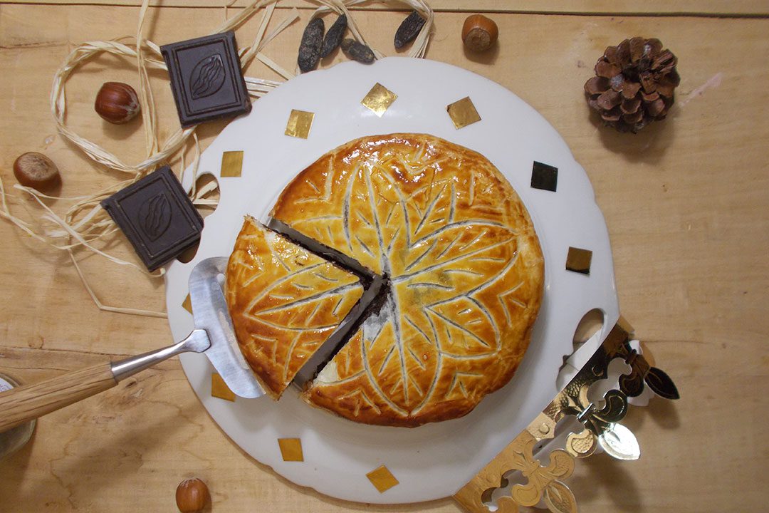 Galette des rois: chocolate