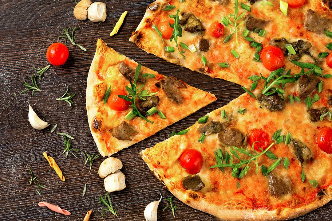 receta base de pizza