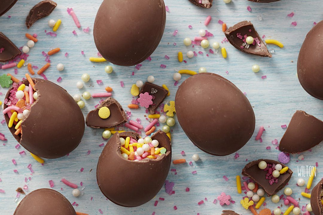¡La caza (de huevos) ha comenzado!  Selección de moldes de chocolate