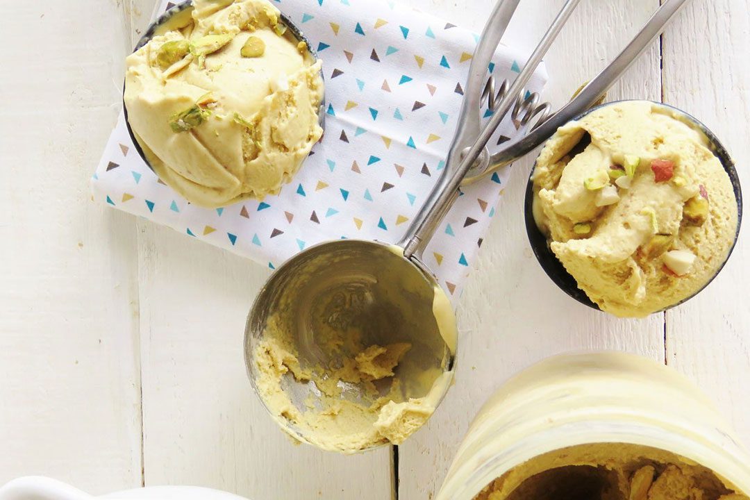 Receta de Helado Casero de Pistacho