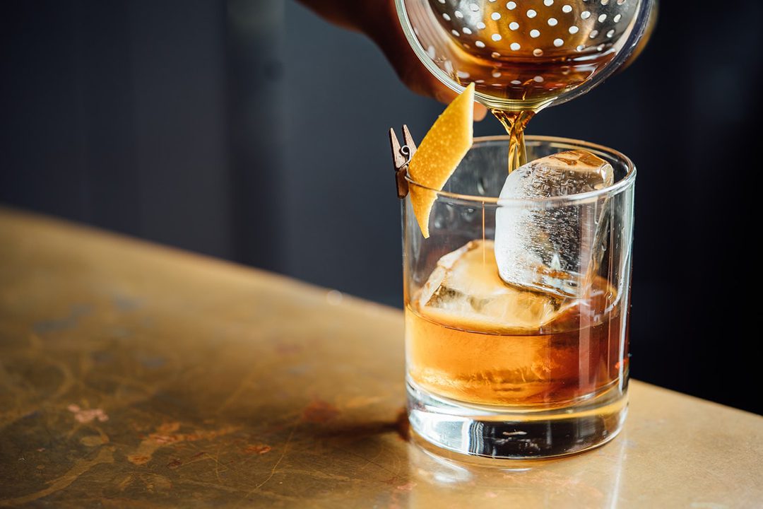 Cóctel: Caramelo Old Fashioned