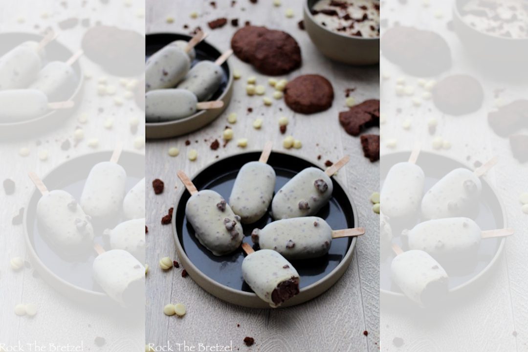 Helado de chocolate casero