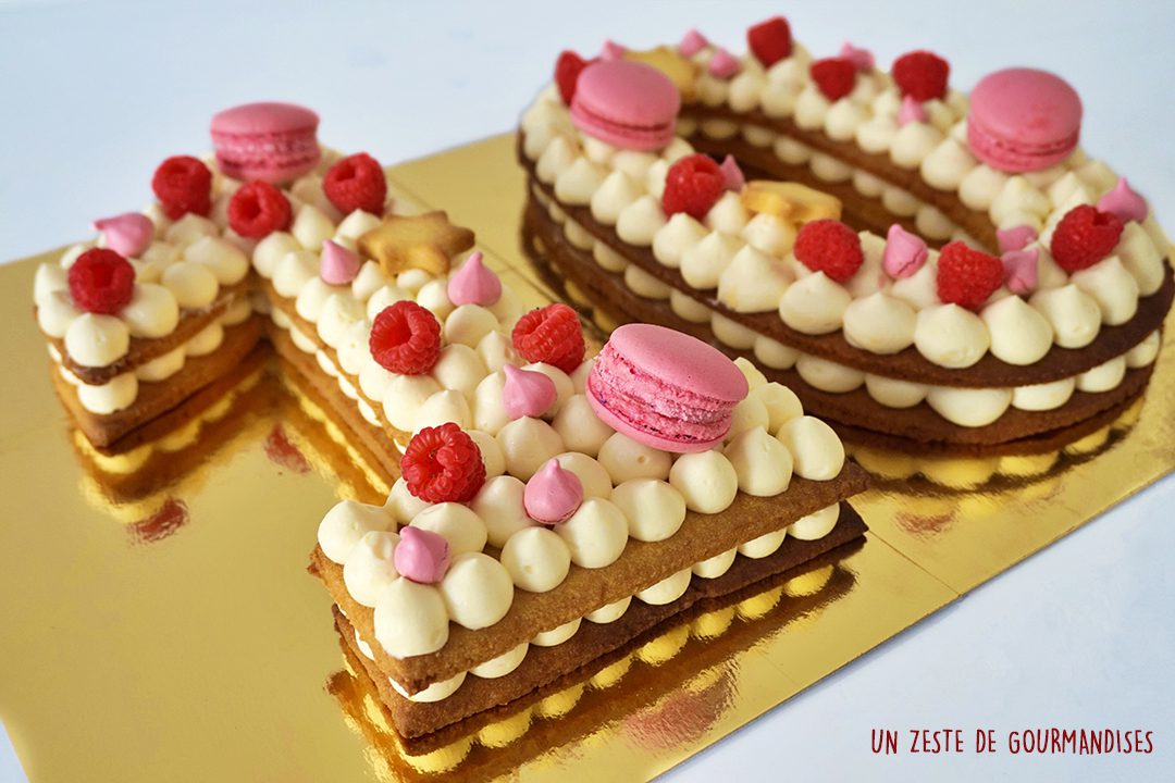 Number Cake vainilla